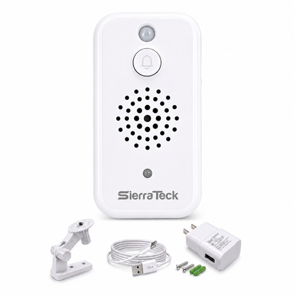 SierraTeck Pro – Smart Motion-Activated Audio Player with Wi-Fi & App Control