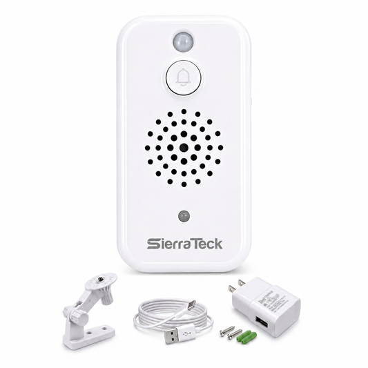 SierraTeck Pro – Smart Motion-Activated Audio Player with Wi-Fi & App Control