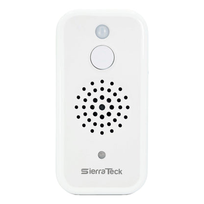 COMING SOON: SierraTeck Smart Motion Activated Audio Player – WiFi-Enabled - Customizable Audio - Independent Living, Point of Sale Advertising, Door Greeter, Entry Alert