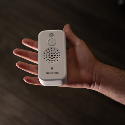 COMING SOON: SierraTeck Smart Motion Activated Audio Player – WiFi-Enabled - Customizable Audio - Independent Living, Point of Sale Advertising, Door Greeter, Entry Alert